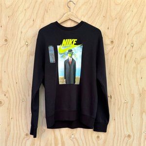 VERY RARE Vintage Nike Air Rene Magritte Crewneck Sweatshirt WITH TAGS Size M